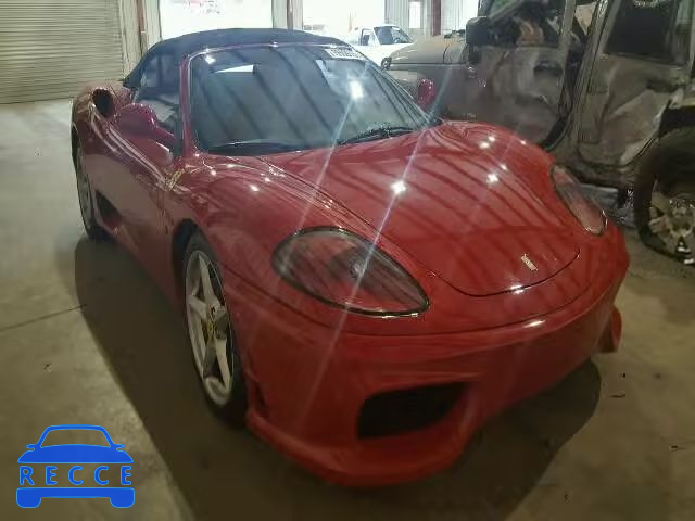 2002 FERRARI 360 SPIDER ZFFYT53AX20128360 зображення 0