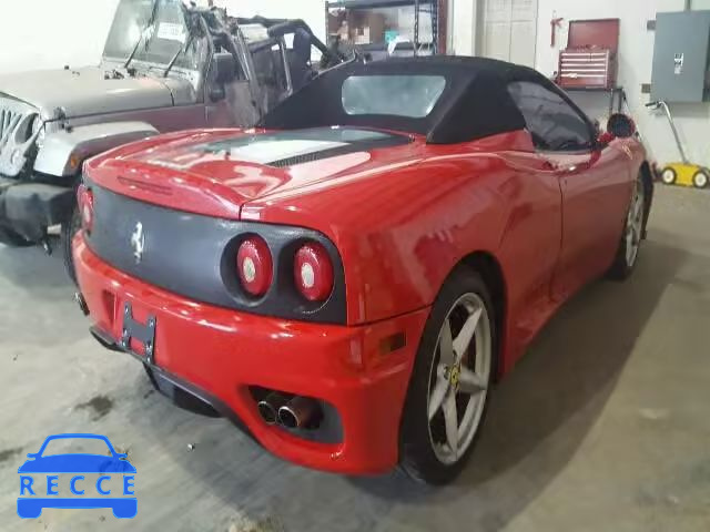 2002 FERRARI 360 SPIDER ZFFYT53AX20128360 image 3