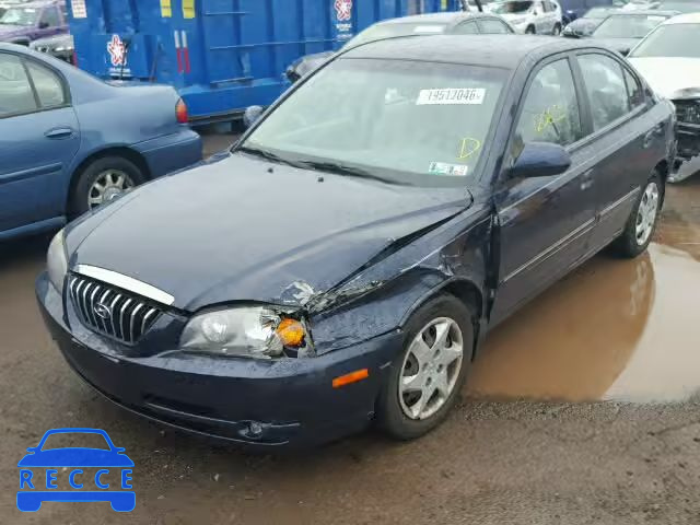 2006 HYUNDAI ELANTRA GL KMHDN46D16U237887 image 1