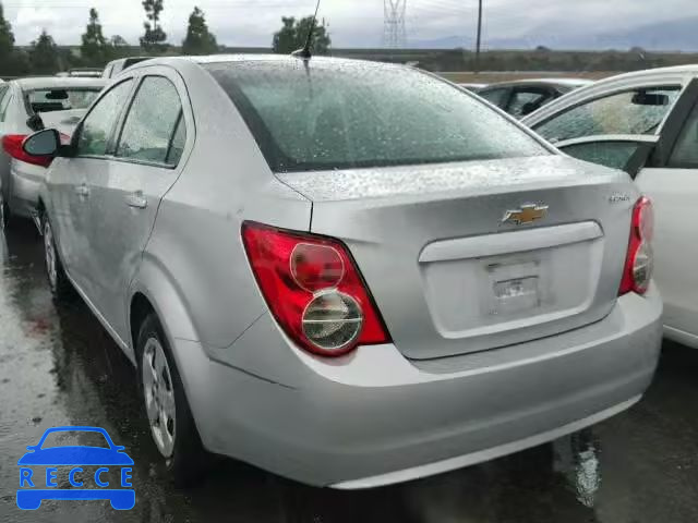 2014 CHEVROLET SONIC LS 1G1JB5SGXE4211110 зображення 2