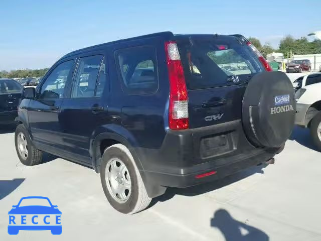 2006 HONDA CR-V LX SHSRD68536U405836 image 2