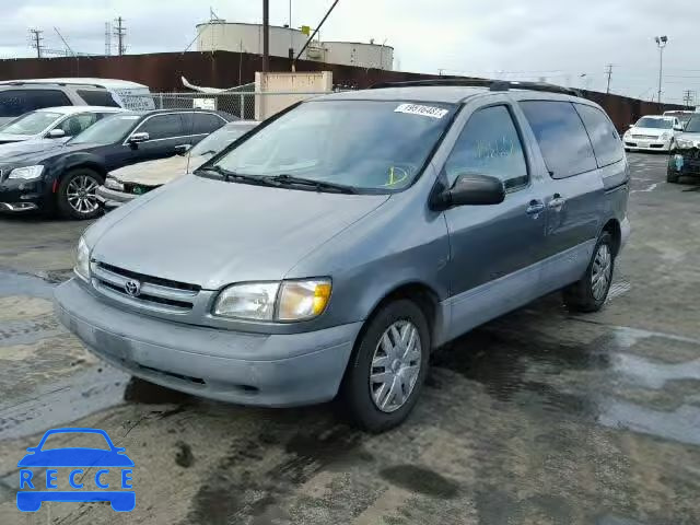 2000 TOYOTA SIENNA 4T3ZF13C6YU173210 зображення 1