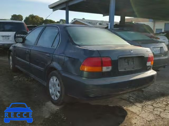 1998 HONDA CIVIC LX 2HGEJ6672WH521172 image 2