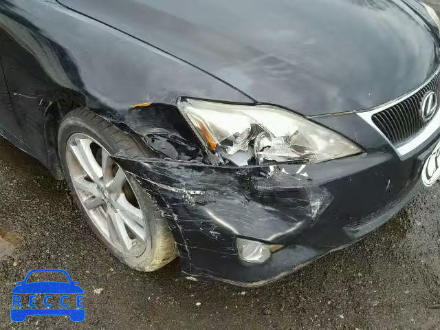 2007 LEXUS IS 250 JTHBK262072057674 image 8