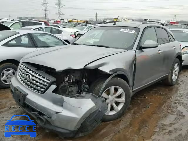 2004 INFINITI FX35 JNRAS08W24X203735 Bild 1