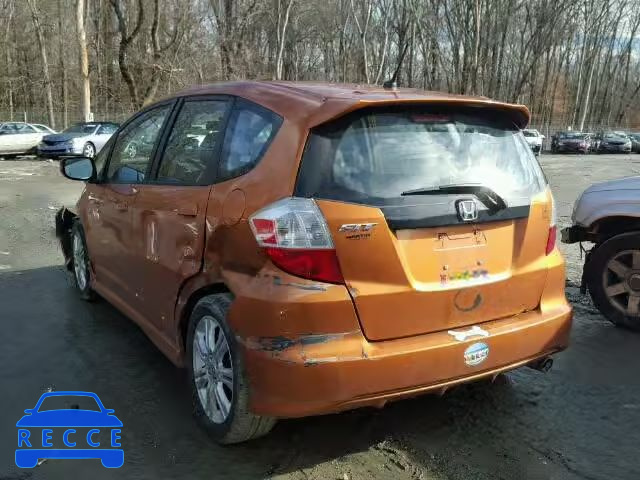 2009 HONDA FIT SPORT JHMGE88499S012962 image 2