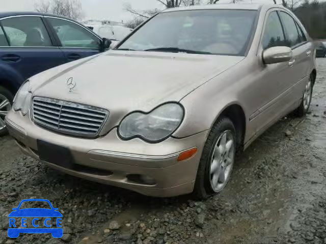 2001 MERCEDES-BENZ C240 WDBRF61J41F092498 зображення 1