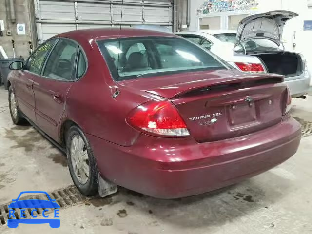 2005 FORD TAURUS SEL 1FAHP56S65A207634 image 2