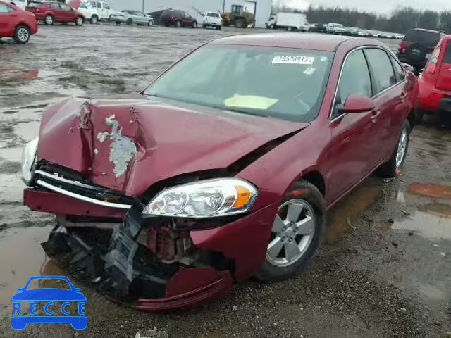 2008 CHEVROLET IMPALA LT 2G1WT58N081335041 зображення 1