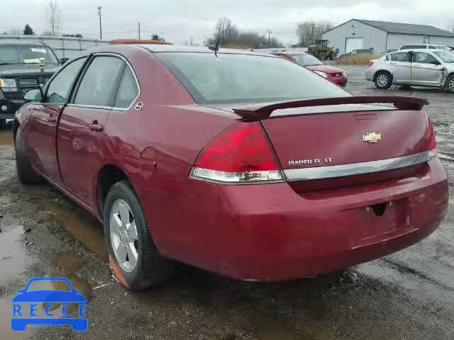 2008 CHEVROLET IMPALA LT 2G1WT58N081335041 зображення 2