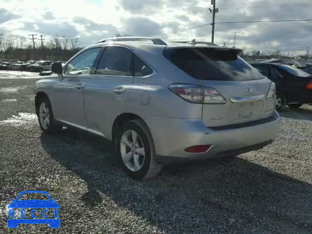 2010 LEXUS RX 350 2T2BK1BA3AC072196 зображення 2