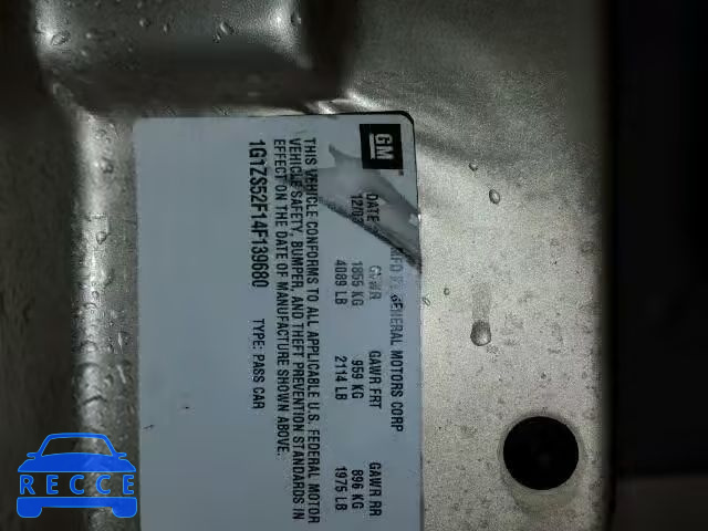 2004 CHEVROLET MALIBU 1G1ZS52F14F139680 image 9