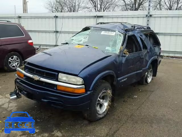 2004 CHEVROLET BLAZER 1GNCS18X64K153241 image 1