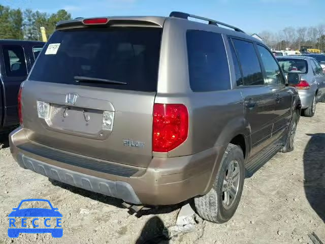 2004 HONDA PILOT EXL 2HKYF18604H569374 image 3