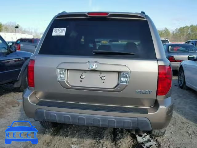 2004 HONDA PILOT EXL 2HKYF18604H569374 image 8