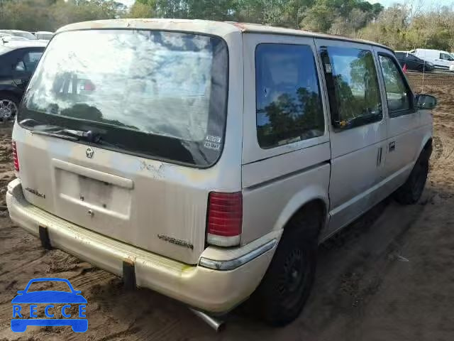 1991 PLYMOUTH VOYAGER 2P4GH25K9MR325623 image 3