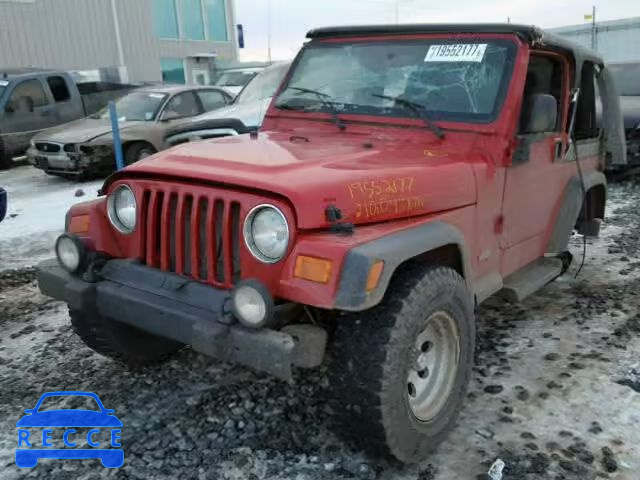 2003 JEEP WRANGLER S 1J4FA49S33P365748 image 1