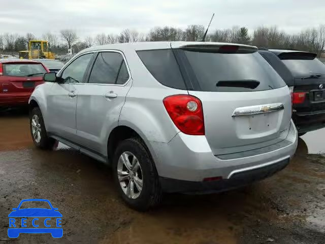 2011 CHEVROLET EQUINOX LS 2CNALBEC5B6220606 image 2