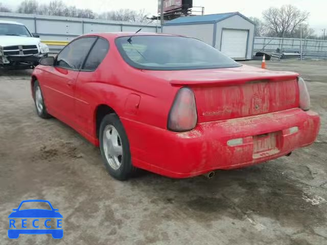 2001 CHEVROLET MONTE CARL 2G1WX15K619132928 image 2