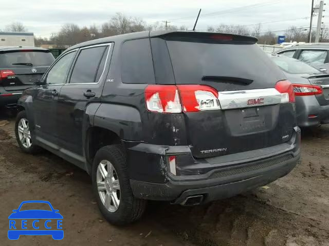 2016 GMC TERRAIN SL 2GKFLSEKXG6124452 зображення 2