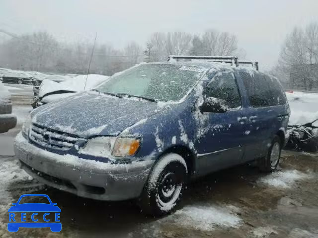 2001 TOYOTA SIENNA 4T3ZF13C71U401916 image 1