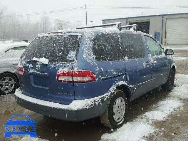 2001 TOYOTA SIENNA 4T3ZF13C71U401916 зображення 3