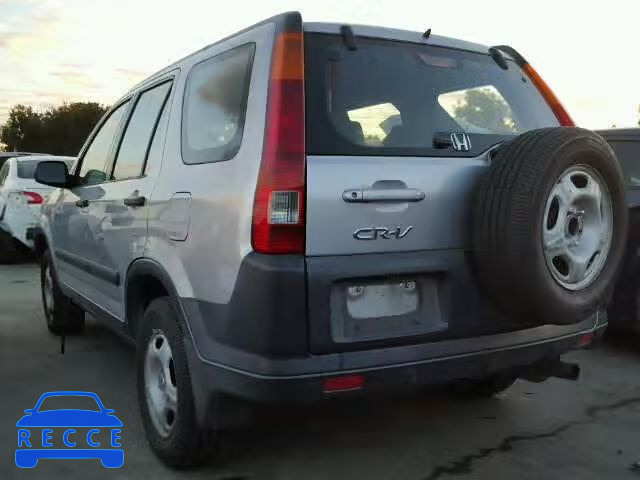 2003 HONDA CR-V LX JHLRD68483C002770 image 2