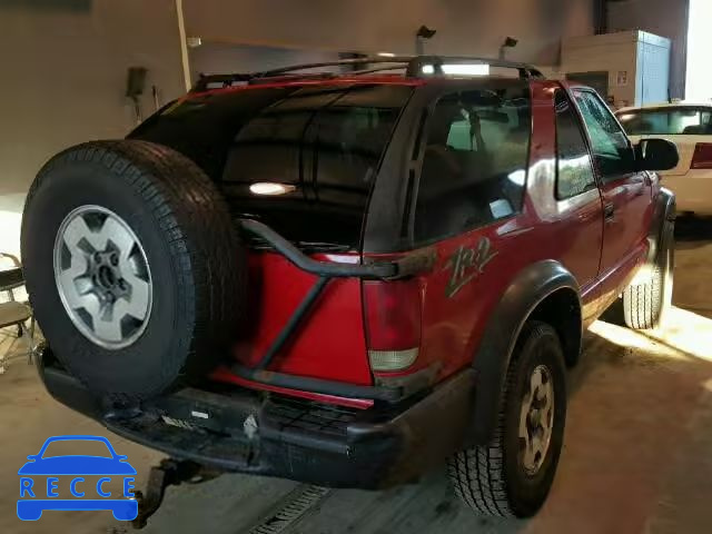 2002 CHEVROLET BLAZER 1GNCT18W42K197420 image 3