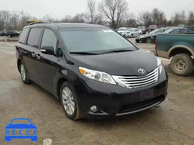 2014 TOYOTA SIENNA XLE 5TDYK3DC5ES507516 image 0