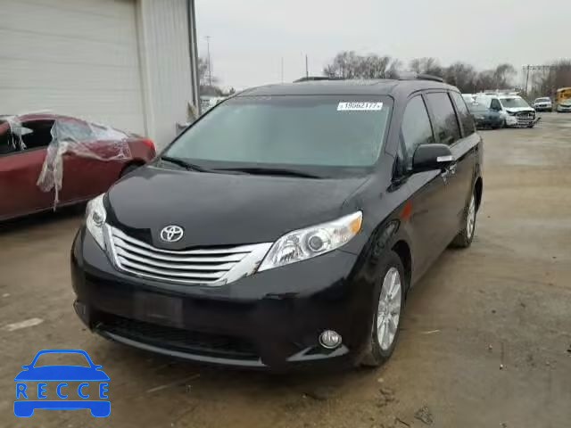 2014 TOYOTA SIENNA XLE 5TDYK3DC5ES507516 image 1