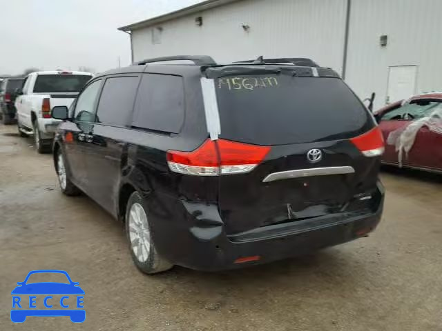 2014 TOYOTA SIENNA XLE 5TDYK3DC5ES507516 image 2