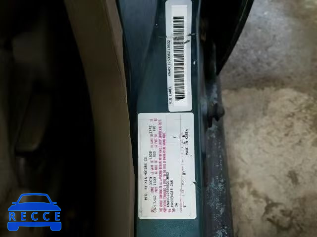 2003 KIA RIO KNADC125936213602 image 9