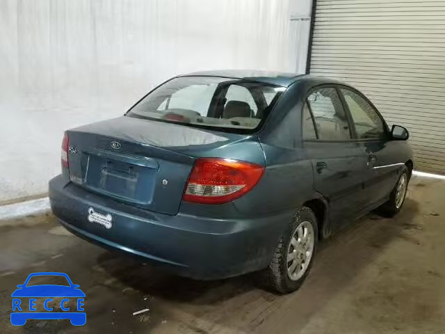 2003 KIA RIO KNADC125936213602 image 3