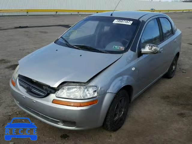 2005 CHEVROLET AVEO/LS KL1TD52625B453555 зображення 1