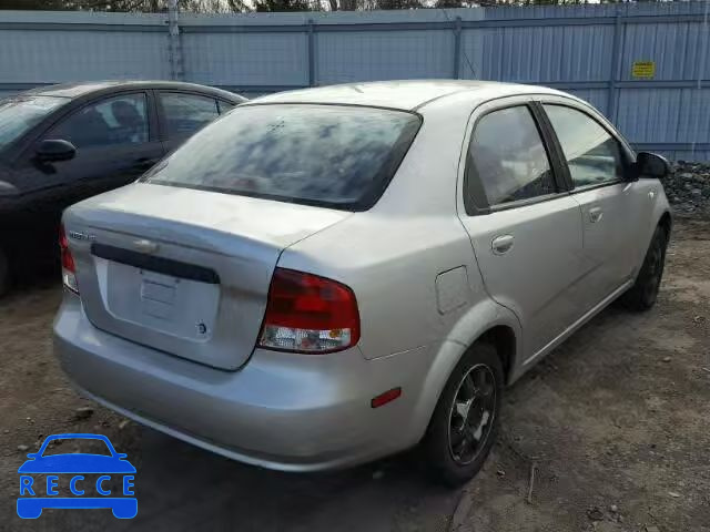 2005 CHEVROLET AVEO/LS KL1TD52625B453555 зображення 3