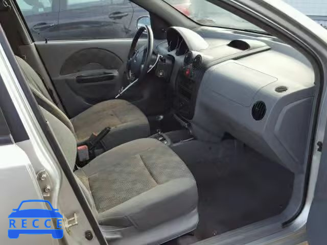 2005 CHEVROLET AVEO/LS KL1TD52625B453555 зображення 4