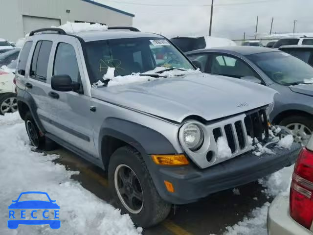 2007 JEEP LIBERTY SP 1J4GL48K17W561764 image 0