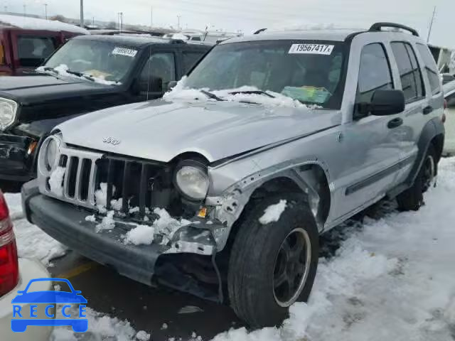 2007 JEEP LIBERTY SP 1J4GL48K17W561764 image 1