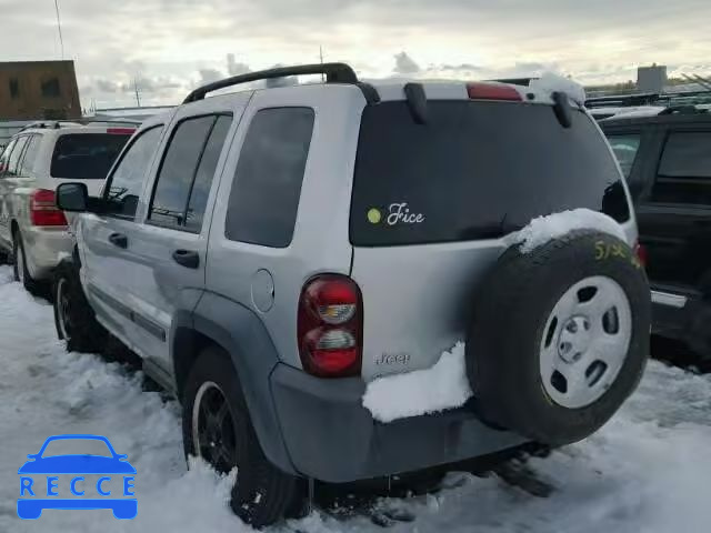 2007 JEEP LIBERTY SP 1J4GL48K17W561764 image 2