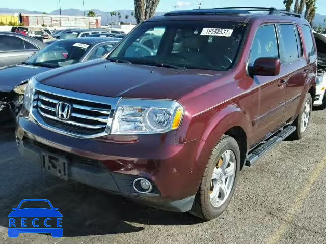 2014 HONDA PILOT EXLN 5FNYF3H70EB007107 image 1