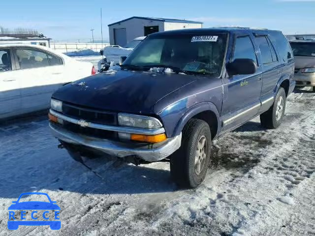 2000 CHEVROLET BLAZER 1GNDT13W9Y2273007 зображення 1