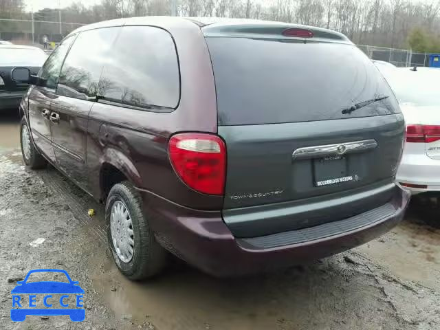2003 CHRYSLER Town and Country 2C4GP44R43R374678 Bild 2