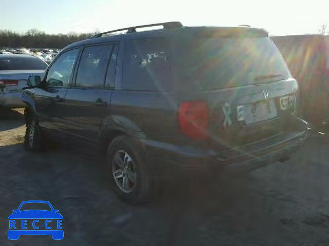 2004 HONDA PILOT EXL 2HKYF18574H564390 image 2