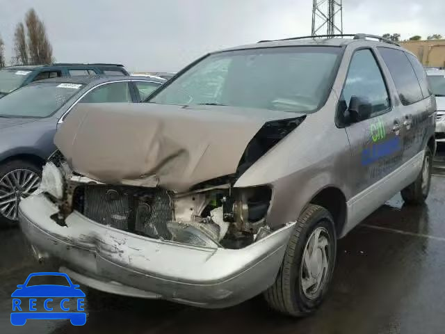 1998 TOYOTA SIENNA LE/ 4T3ZF13C0WU057899 зображення 1