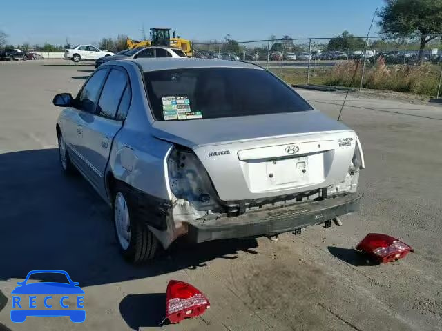2005 HYUNDAI ELANTRA GL KMHDN46D15U989913 image 2