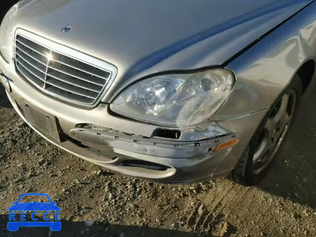 2005 MERCEDES-BENZ S430 WDBNG70J65A447547 зображення 8