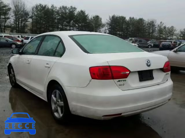 2011 VOLKSWAGEN JETTA SE 3VWDZ7AJXBM304263 image 2