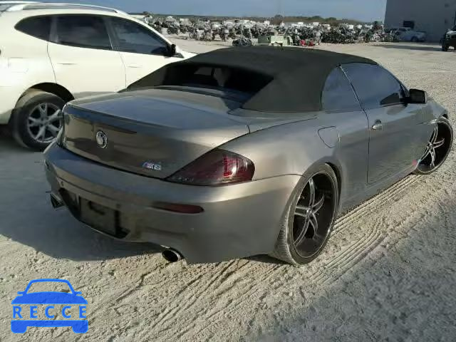 2006 BMW 650I WBAEK13486CN77934 зображення 3