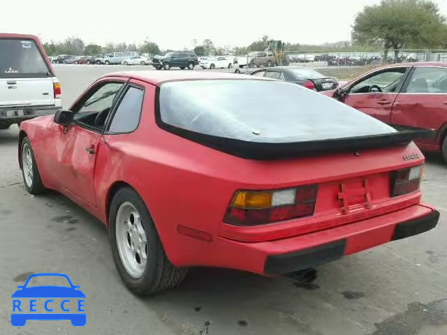 1985 PORSCHE 944 WP0AA094XFN456087 Bild 2