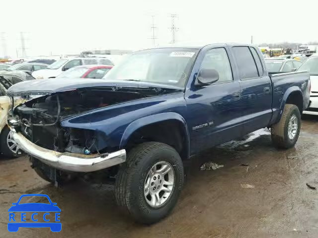 2002 DODGE DAKOTA QUA 1B7HG48N42S563923 зображення 1